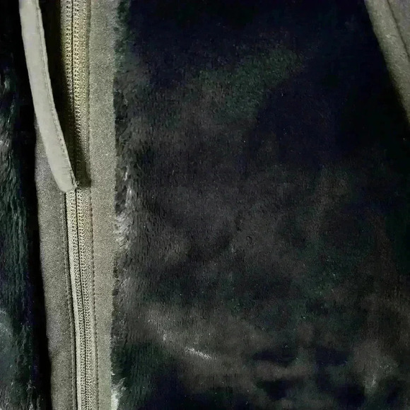 NWT! Poivre Blanc-logo Stretch Fleece Hoody Fancy Gothic Blue - Picture 3 of 7